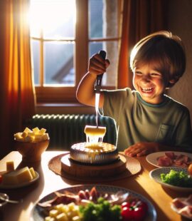 Raclette au sol pour enfants: secrets et recettes