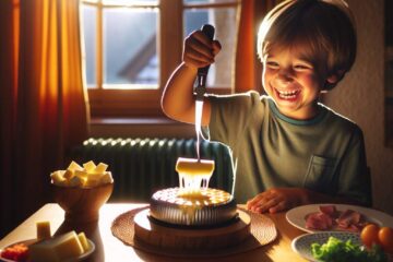 Raclette au sol pour enfants: secrets et recettes