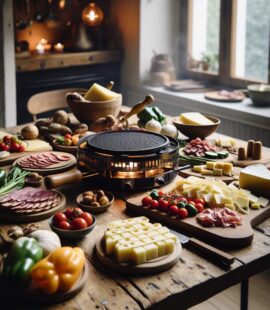Raclette au sol: une tendance qui transforme les dîners