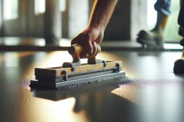 Raclette sol béton: Secrets de finitions modernes